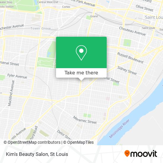 Kim's Beauty Salon map