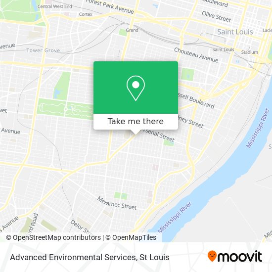 Mapa de Advanced Environmental Services