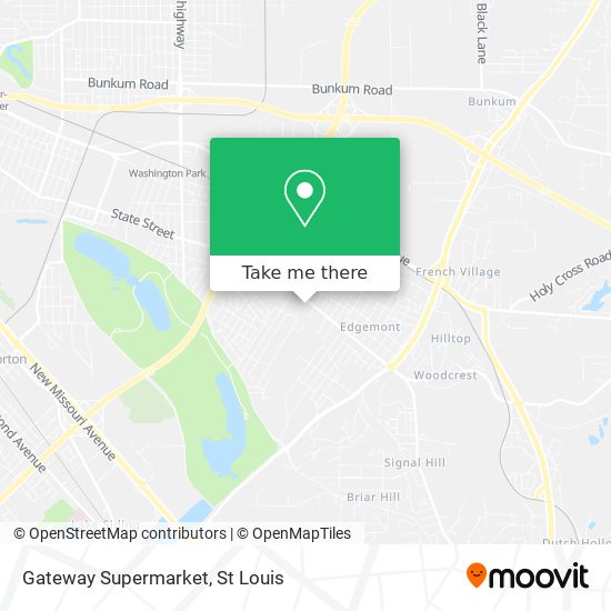 Gateway Supermarket map
