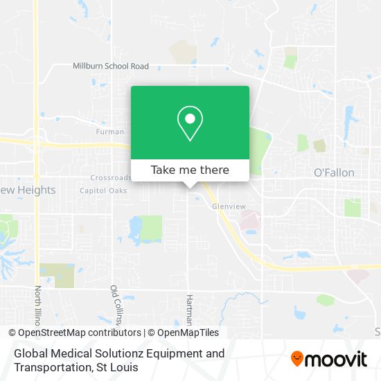 Global Medical Solutionz Equipment and Transportation map