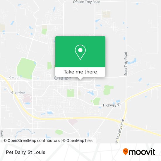 Pet Dairy map