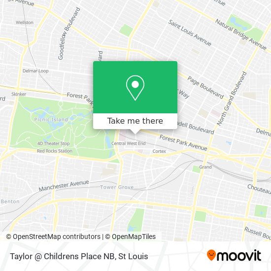 Mapa de Taylor @ Childrens Place NB