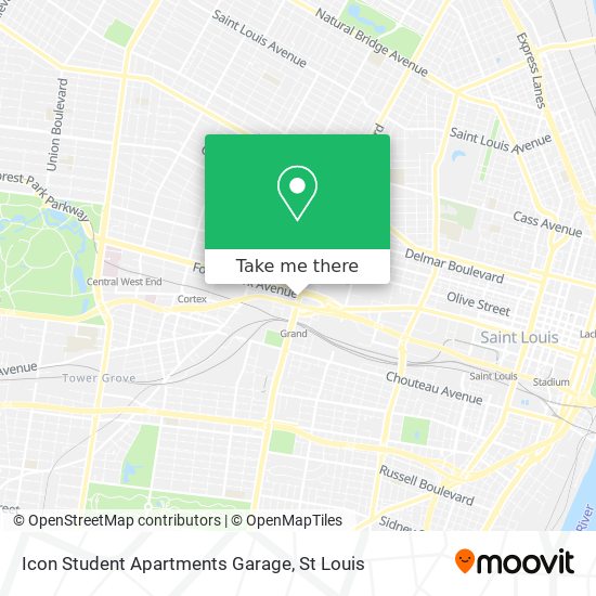 Mapa de Icon Student Apartments Garage