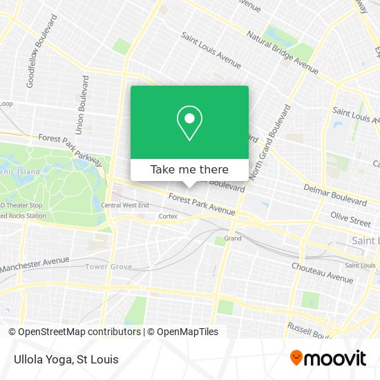 Mapa de Ullola Yoga