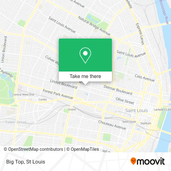 Big Top map