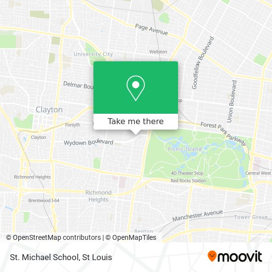 Mapa de St. Michael School