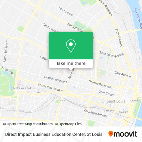 Direct Impact Business Education Center map