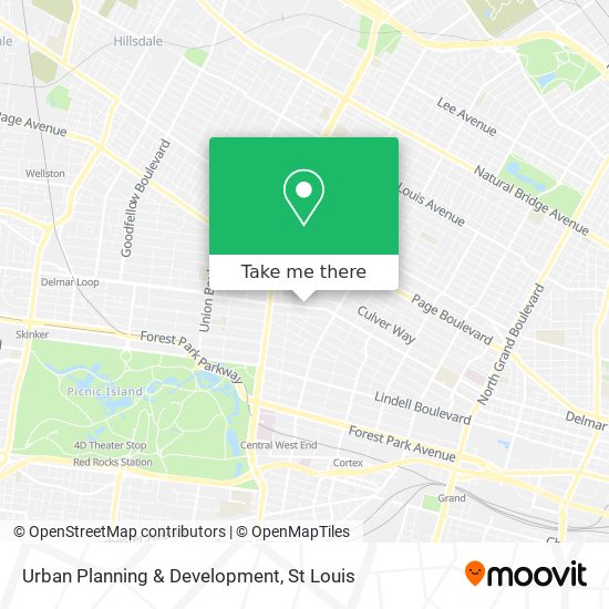 Urban Planning & Development map