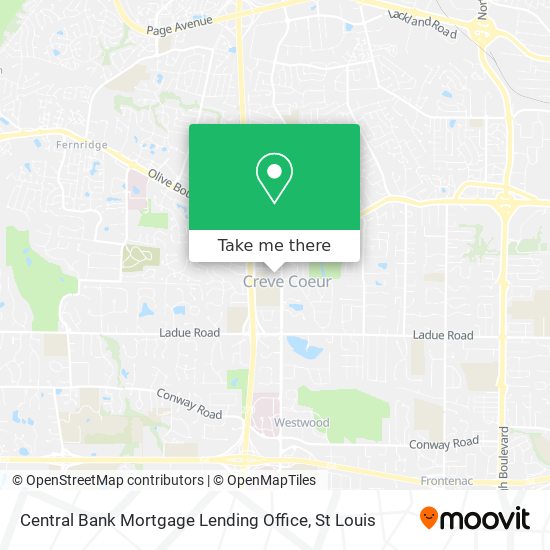 Central Bank Mortgage Lending Office map