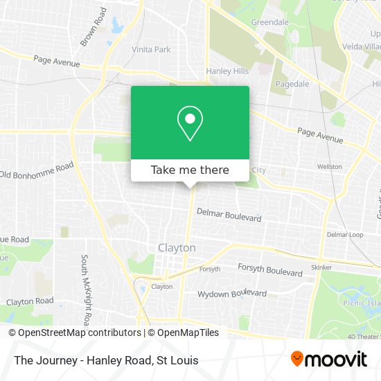 The Journey - Hanley Road map