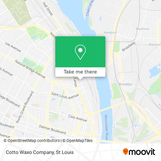 Mapa de Cotto Waxo Company