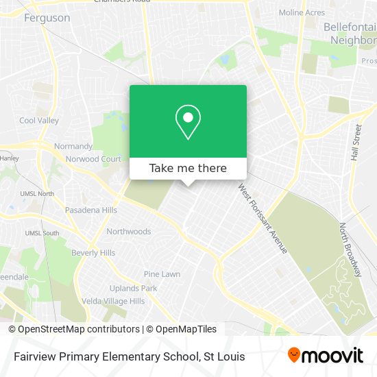 Fairview Primary Elementary School map
