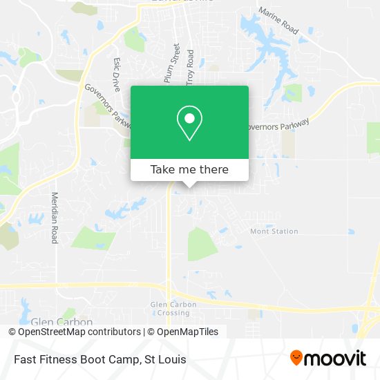Fast Fitness Boot Camp map