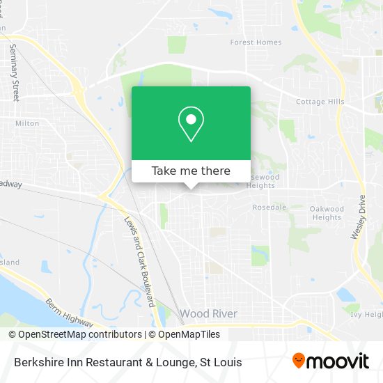 Mapa de Berkshire Inn Restaurant & Lounge