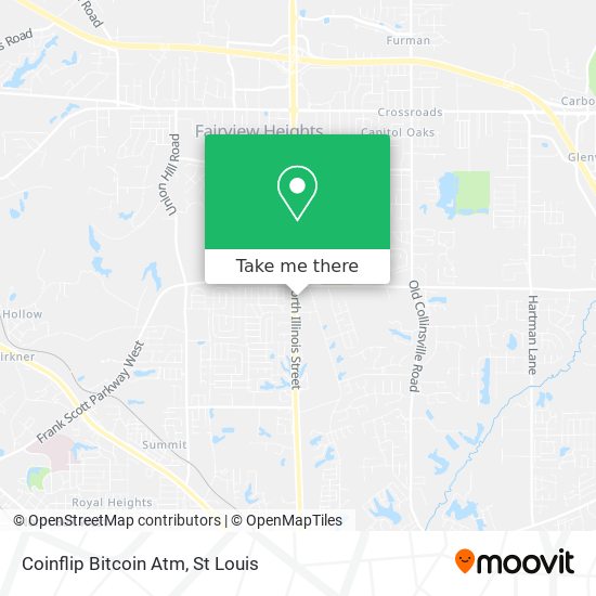 Mapa de Coinflip Bitcoin Atm