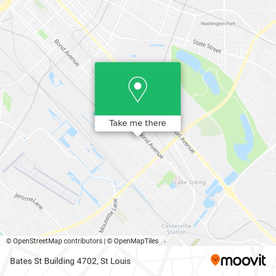 Bates St Building 4702 map