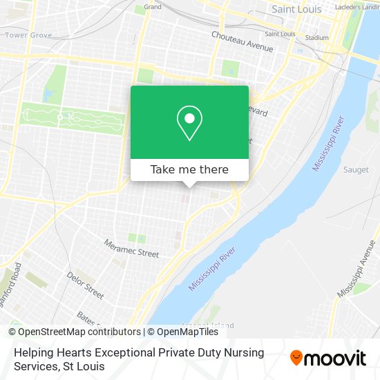 Mapa de Helping Hearts Exceptional Private Duty Nursing Services