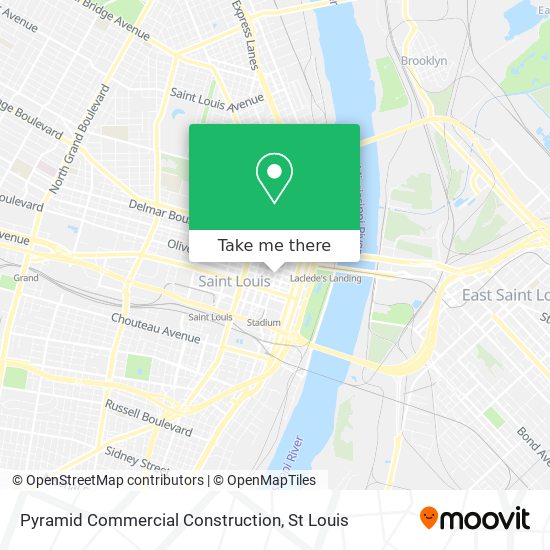 Pyramid Commercial Construction map