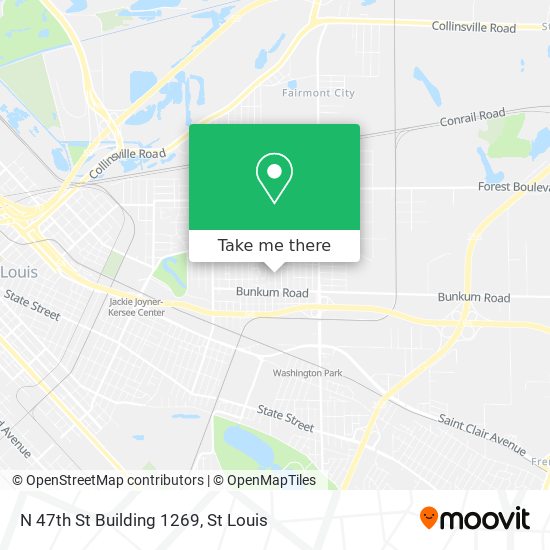 N 47th St Building 1269 map