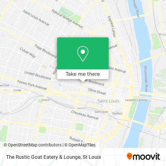 Mapa de The Rustic Goat Eatery & Lounge