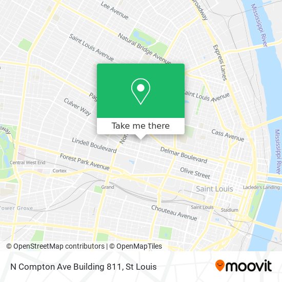N Compton Ave Building 811 map