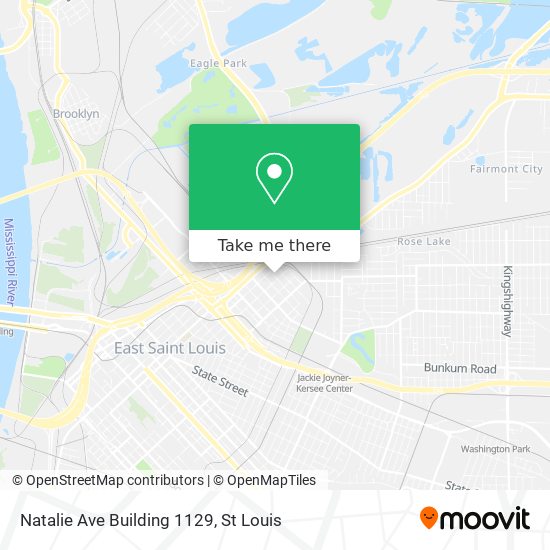Natalie Ave Building 1129 map