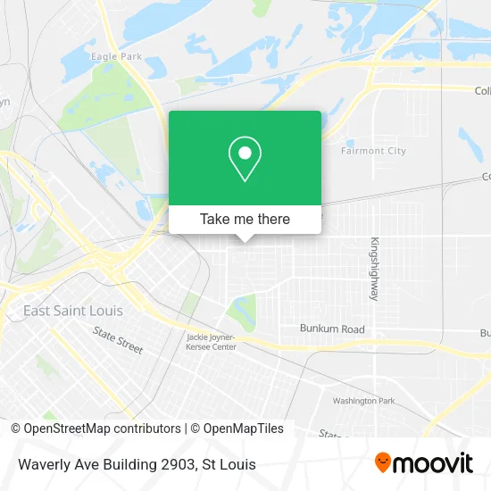 Waverly Ave Building 2903 map