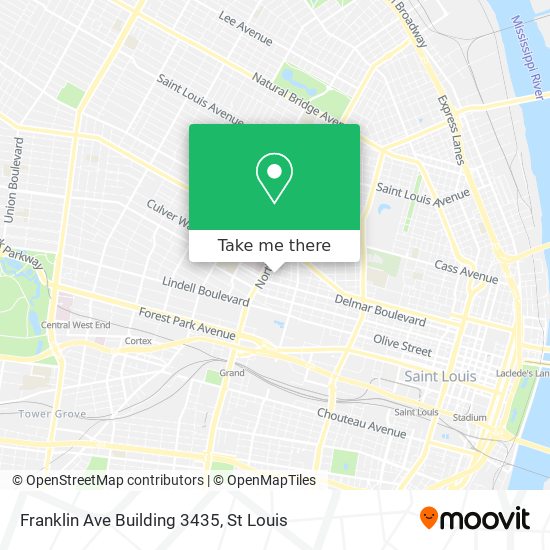 Mapa de Franklin Ave Building 3435