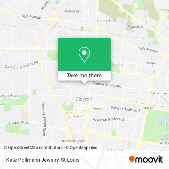 Kate Pollmann Jewelry map
