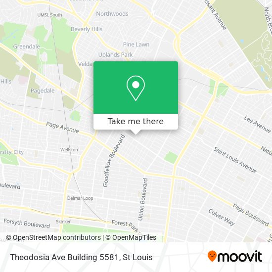 Theodosia Ave Building 5581 map