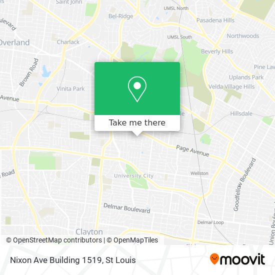 Mapa de Nixon Ave Building 1519