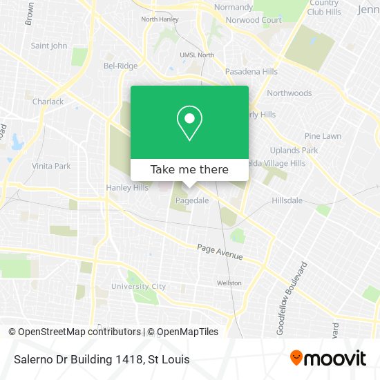 Salerno Dr Building 1418 map