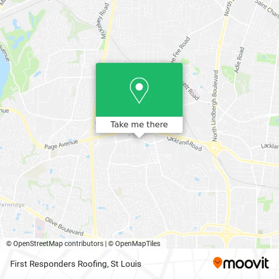 First Responders Roofing map