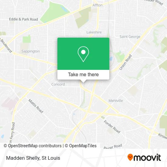 Madden Shelly map