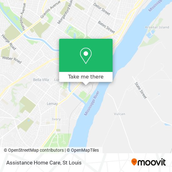 Assistance Home Care map