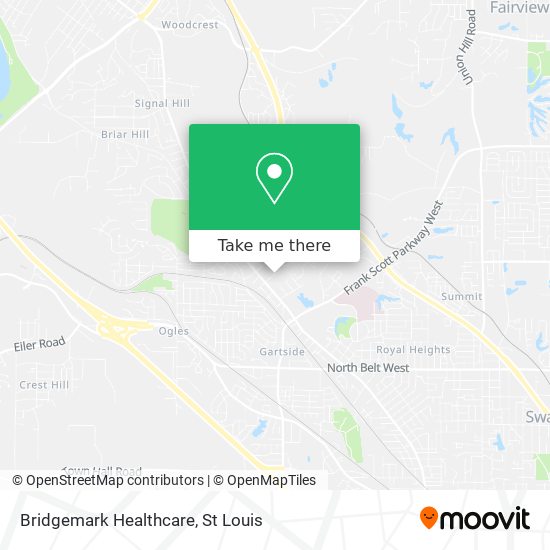 Bridgemark Healthcare map