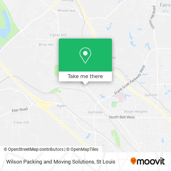 Mapa de Wilson Packing and Moving Solutions
