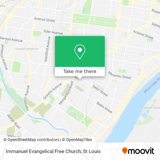 Immanuel Evangelical Free Church map