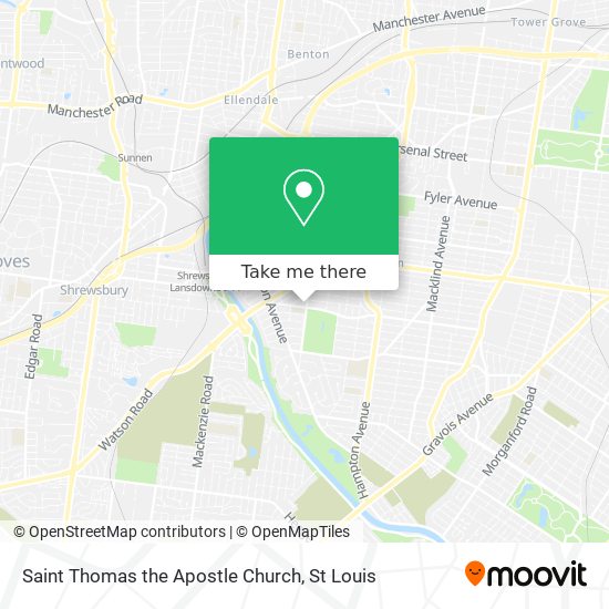 Mapa de Saint Thomas the Apostle Church