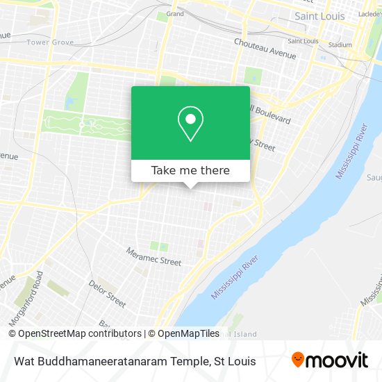 Mapa de Wat Buddhamaneeratanaram Temple
