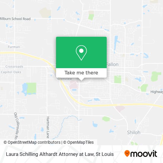 Laura Schilling Althardt Attorney at Law map