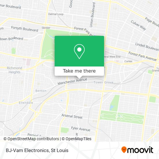BJ-Vam Electronics map