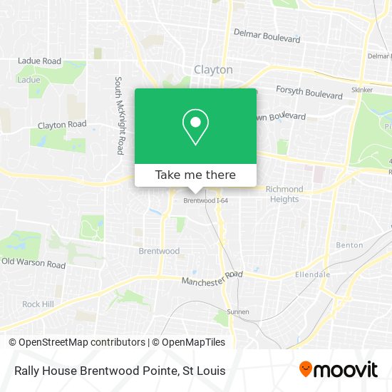 Mapa de Rally House Brentwood Pointe