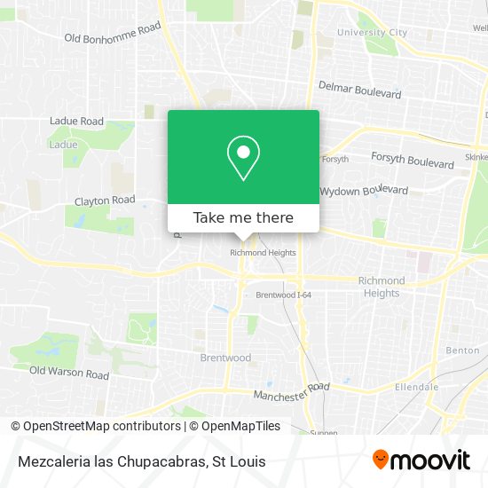 Mapa de Mezcaleria las Chupacabras