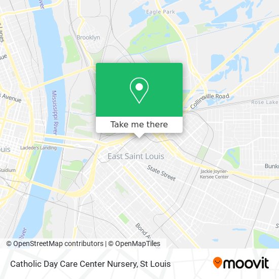 Mapa de Catholic Day Care Center Nursery