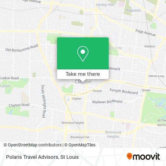 Mapa de Polaris Travel Advisors