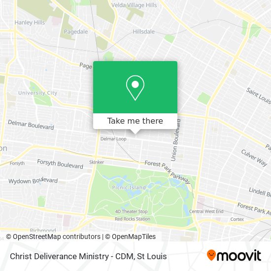 Christ Deliverance Ministry - CDM map