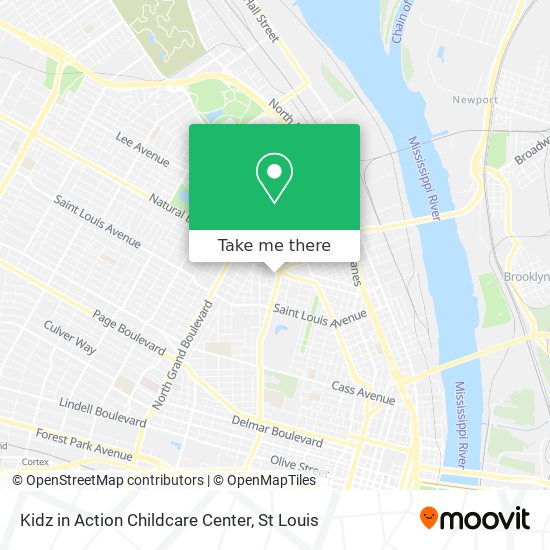 Kidz in Action Childcare Center map