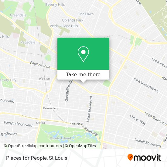 Mapa de Places for People