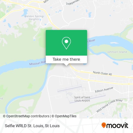 Mapa de Selfie WRLD St. Louis
